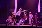 「ミュージカル『黒執事』~NOAH’S ARK CIRCUS~」ゲネプロの様子。三津谷亮演じるダガー。