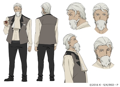 ハーマン・M（CV：菅生隆之）の設定画。