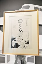 会場には近藤聡乃と山口晃による原画も展示された。