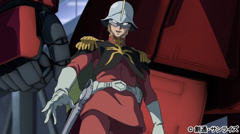 「機動戦士ガンダム THE ORIGIN 激突 ルウム会戦」の場面カット。