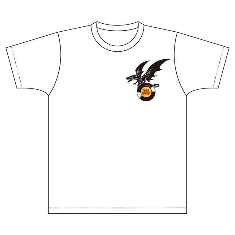 「Tシャツ 青眼の亜白」