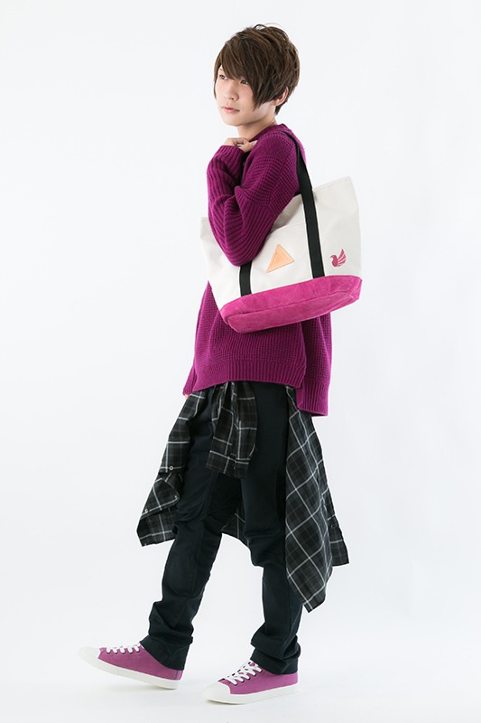 白鳥沢学園高校モデル トートバッグ 使用イメージ