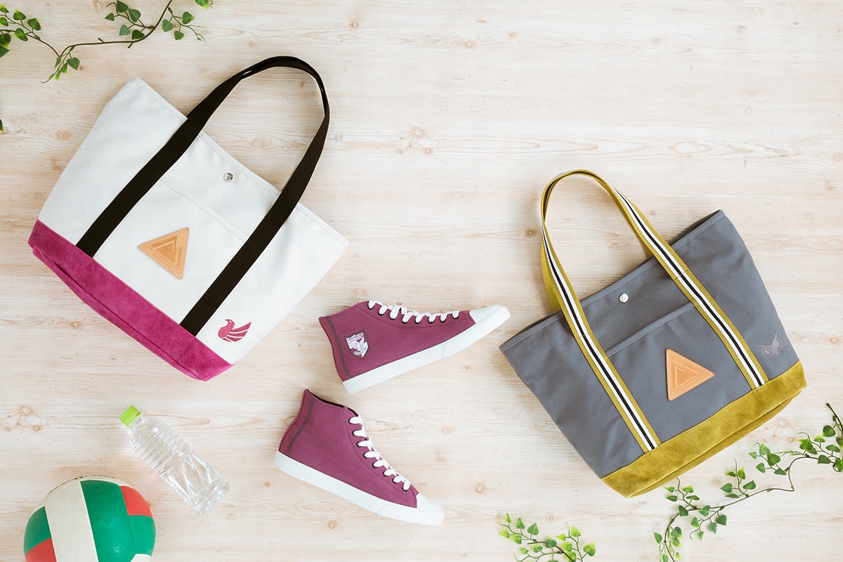 「ハイキュー!!」コラボトートバッグ＆スニーカー