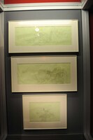 「株式会社カラー10周年記念展 過去（これまで）のエヴァと、未来（これから）のエヴァ。そして現在（いま）のスタジオカラー」の様子。