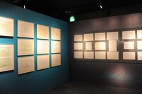 「株式会社カラー10周年記念展 過去（これまで）のエヴァと、未来（これから）のエヴァ。そして現在（いま）のスタジオカラー」の様子。