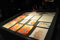 「株式会社カラー10周年記念展 過去（これまで）のエヴァと、未来（これから）のエヴァ。そして現在（いま）のスタジオカラー」の様子。
