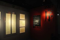 「株式会社カラー10周年記念展 過去（これまで）のエヴァと、未来（これから）のエヴァ。そして現在（いま）のスタジオカラー」の様子。