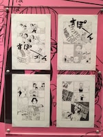 安野モヨコによる「おおきなカブ（株）」の原画。