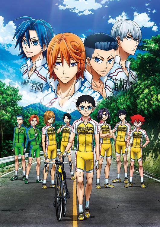 「弱虫ペダル NEW GENERATION」キービジュアル