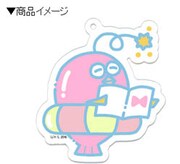 「くろふねピクシブ」マスコットキャラ「あんこう」のアクリルキーホルダー。