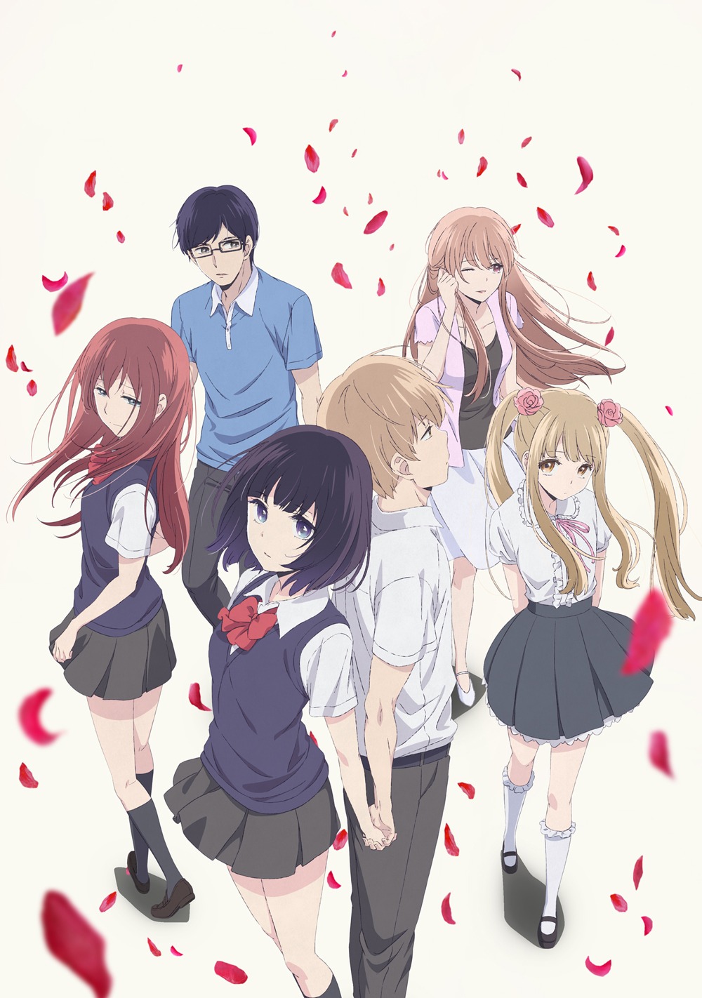 テレビアニメ「クズの本懐」第2弾キービジュアル