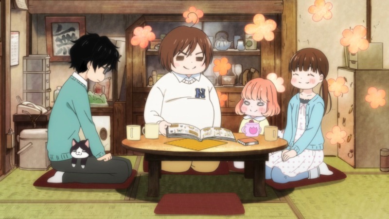 テレビアニメ「3月のライオン」第8話場面カット