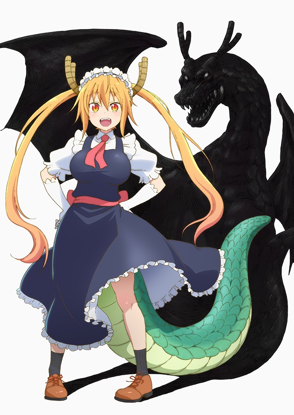 「小林さんちのメイドラゴン」ビジュアル