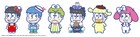 十四松のポムポムプリンなど、「おそ松さん」×サンリオのデザイン3種発表