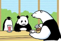 「しろくまカフェ today’s special」のカット。(c)ヒガアロハ／集英社