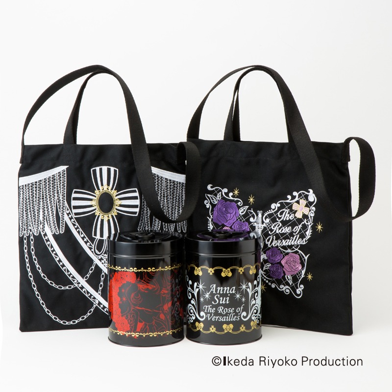 伊勢丹三越限定の「ベルサイユのばら」コラボバッグ。