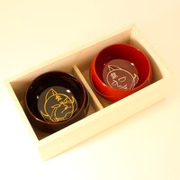 「『魔雲天』＋川連漆器ぐい呑みプレミアムセット」に付属するぐい呑み。