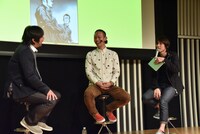 左から里崎智也、なきぼくろ、吉田尚記。