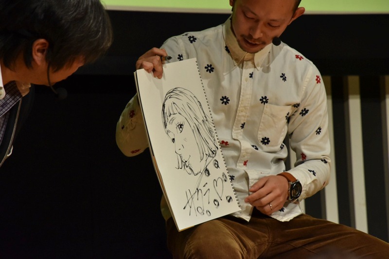 会場の様子。