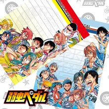 「弱虫ペダル」のメモ帳（各486円）。