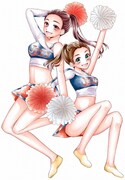 きみど莉央による「チア☆ダン」コミカライズのイラスト。(c)2017 映画「チア☆ダン」製作委員会 (c)Rio Kimido / Shogakukan