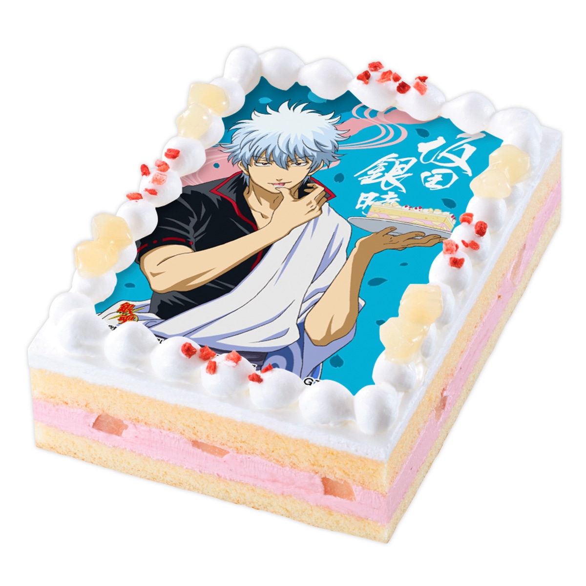 「キャラデコプリントケーキ 銀魂」坂田銀時
