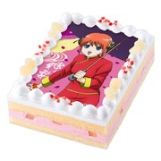 「キャラデコプリントケーキ 銀魂」神楽
