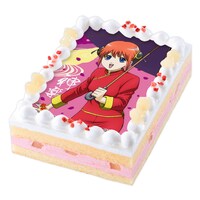 「キャラデコプリントケーキ 銀魂」神楽