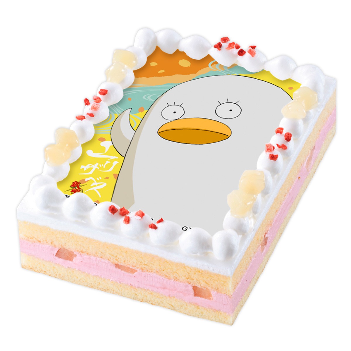 「キャラデコプリントケーキ 銀魂」エリザベス