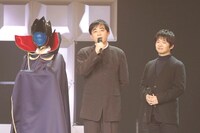 左からゼロ、谷口悟朗、大河内一楼。