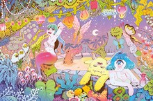 谷口菜津子の描いたイラスト。この絵のメイキングがMdN2017年1月号に掲載されている。