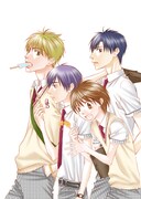 「花ざかりの君たちへ」のイラスト。