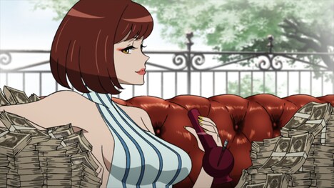 「LUPIN THE IIIRD 血煙の石川五ェ門」の場面カット。