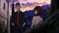 「LUPIN THE IIIRD 血煙の石川五ェ門」の場面カット。
