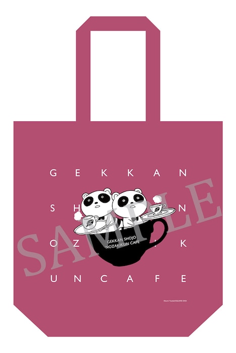 椿いづみによる描き下ろしのトートバッグ。
