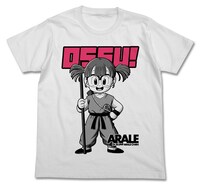 「Dr.スランプ アラレちゃん×ドラゴンボール アラレTシャツ WHITE」