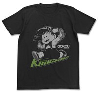 「Dr.スランプ アラレちゃん×ドラゴンボール 悟空Tシャツ BLACK」