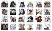 「DRIFTERS」のLINEスタンプ。