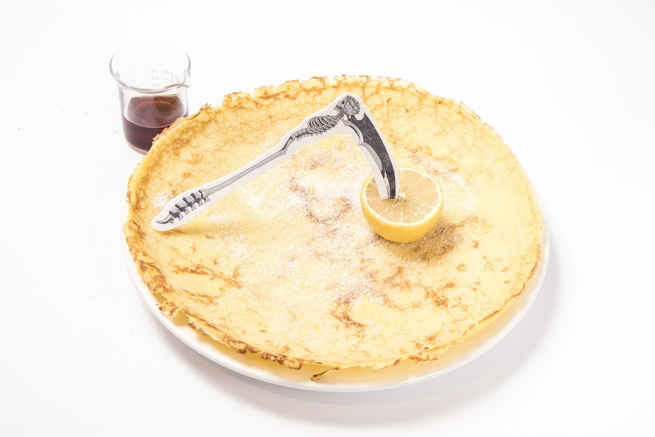 「ブリティッシュパンケーキ～葬儀屋の“死神の鎌”仕立て～」