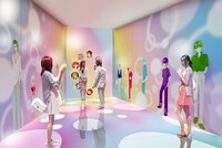 「ソラカラポイント」に設けられる「イケメン☆カーニバル」の装飾イメージ。(c)集英社・りぼん (c)TOKYO-SKYTREE