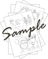 ヤマシタトモコの直筆線画。