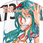 「『弱虫ペダル』全面プリントTシャツ/巻島裕介」