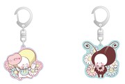 全国のサンキューマートで販売されるアクリルキーホルダー2種類。発売は2017年1月予定。
