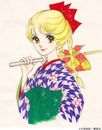 「はいからさんが通る」のイラスト。