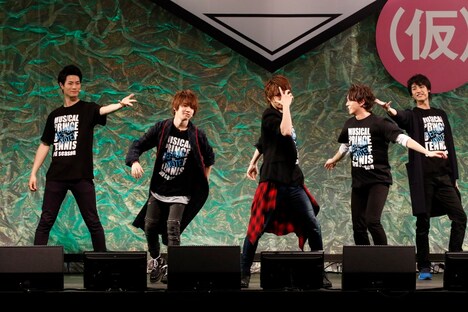 「2.5次元フェス（仮）」での氷帝メンバー。