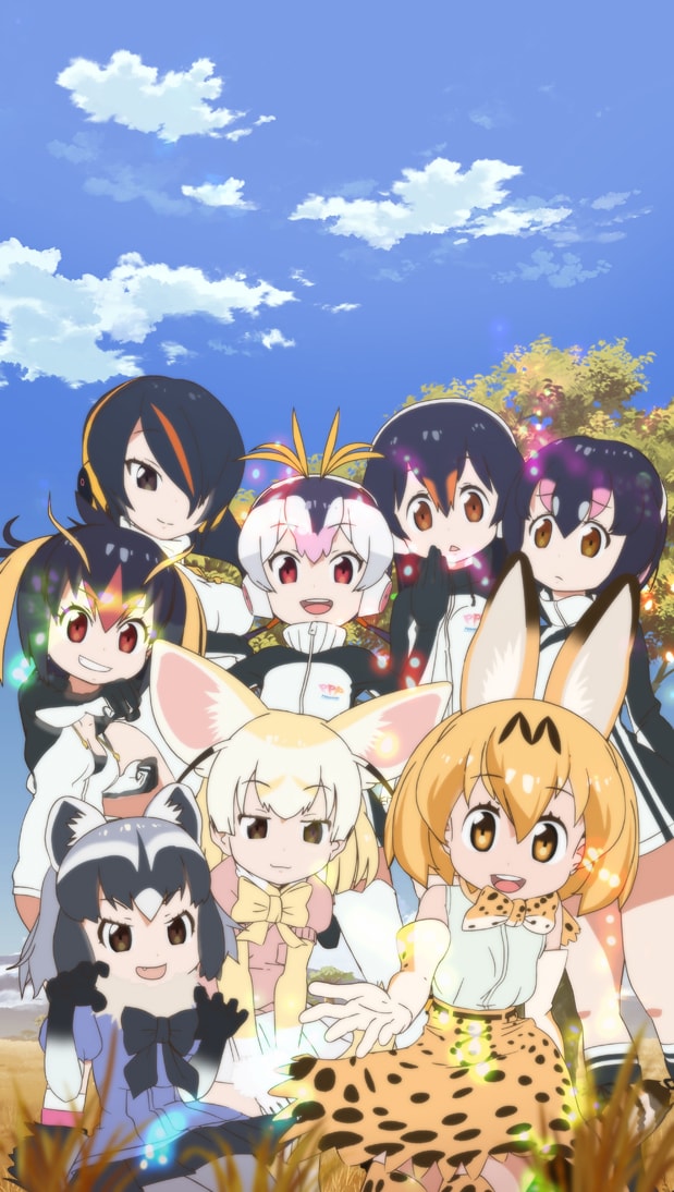 「けものフレンズ」キービジュアル第2弾