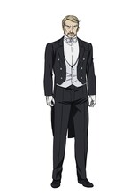 中田譲治演じるアレクシス・ミッドフォード。