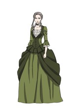 田中敦子演じるフランシス・ミッドフォード