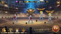 「聖闘士星矢 ギャラクシースピリッツ」ゲーム画面