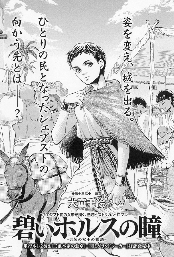 「碧いホルスの瞳-男装の女王の物語-」